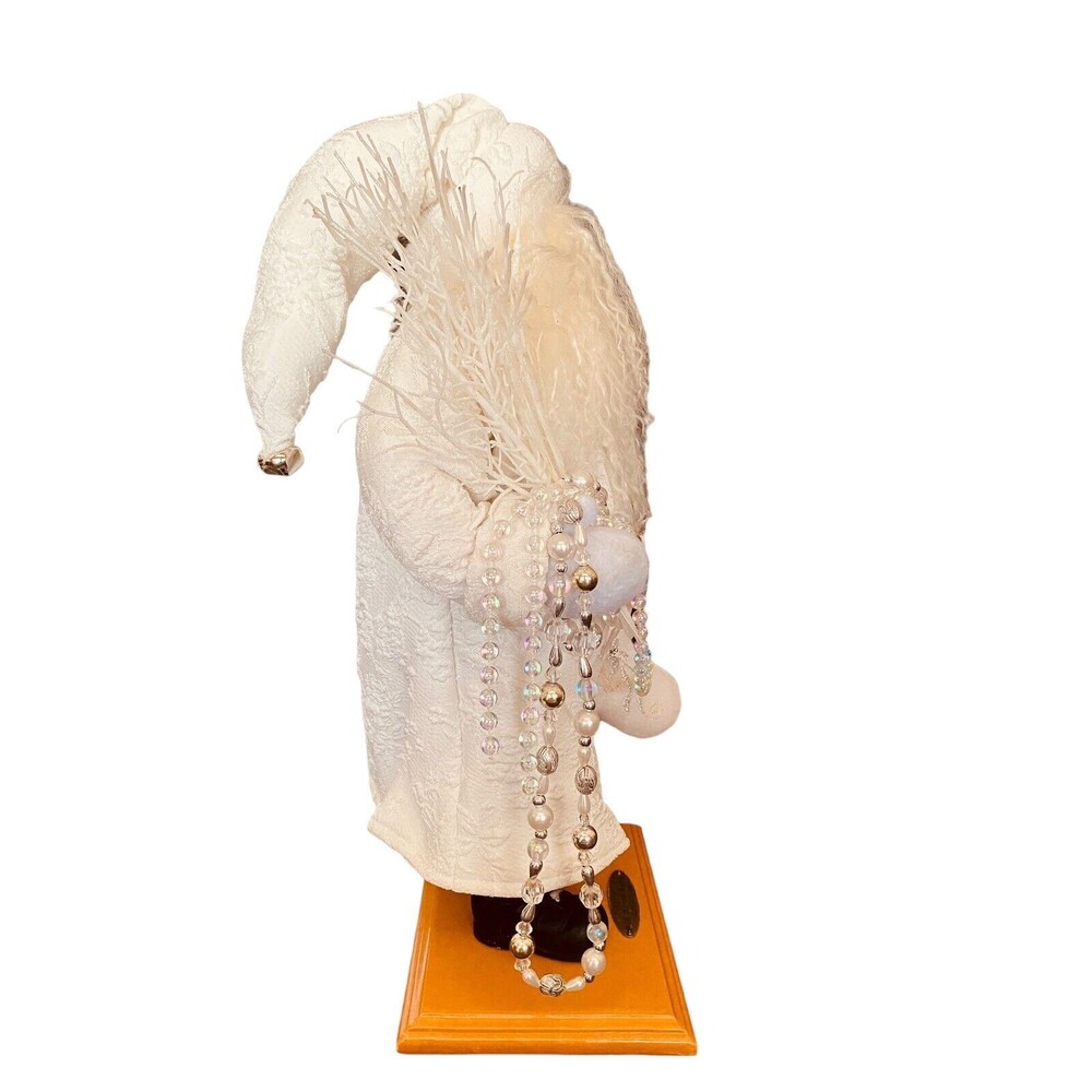 Vintage Old World Santa Collection 2004 Limited Edition All In White Christmas - Picture 11 of 12